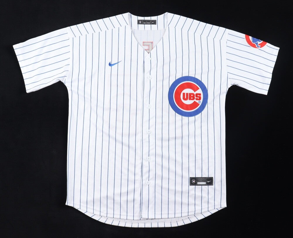Derrek Lee Signed Chicago Cubs Authentic Nike Jersey (JSA)