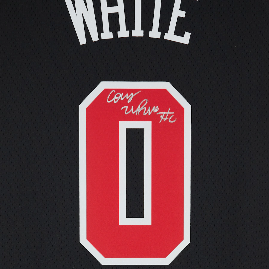 Coby White Chicago Bulls Autographed Nike 2023-24 City Edition Swingman Jersey