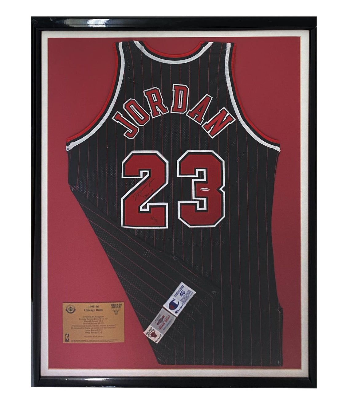 From the Vault: Michael Jordan’s 72–10 Signed Jersey — Limited to Just 72 Worldwide