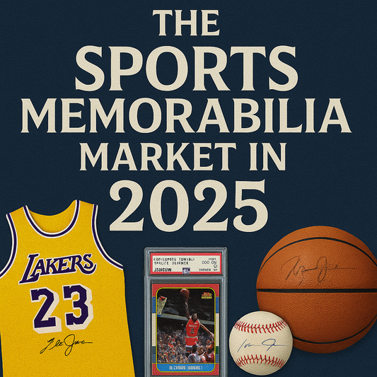 The Sports Memorabilia Market in 2025: Trends, Growth, and What Collectors Need to Know
