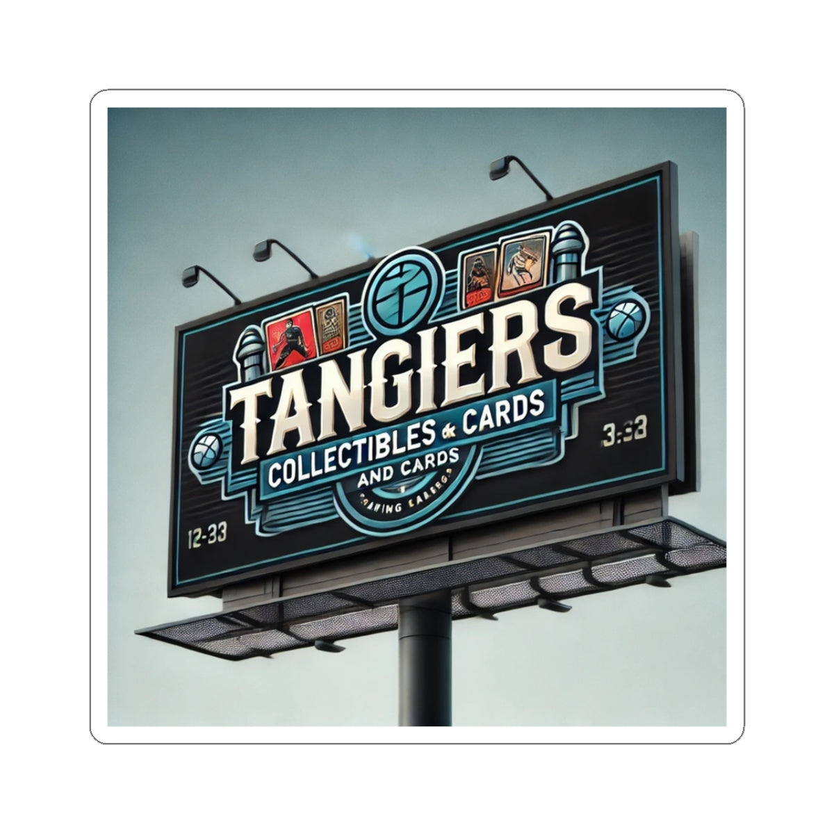 Vintage Tangiers Collectibles Kiss-Cut Stickers - Perfect for Card Game Lovers