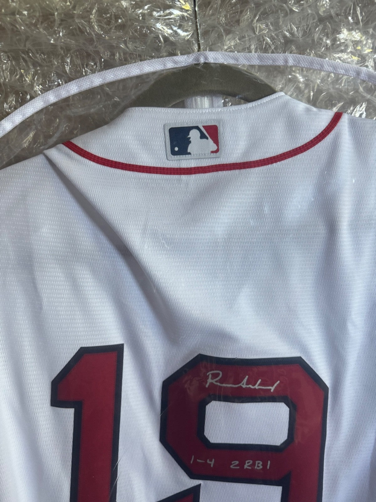 Roman Anthony Signed Debut Jersey – Inscribed and Limited to 10 - Boston Red Sox