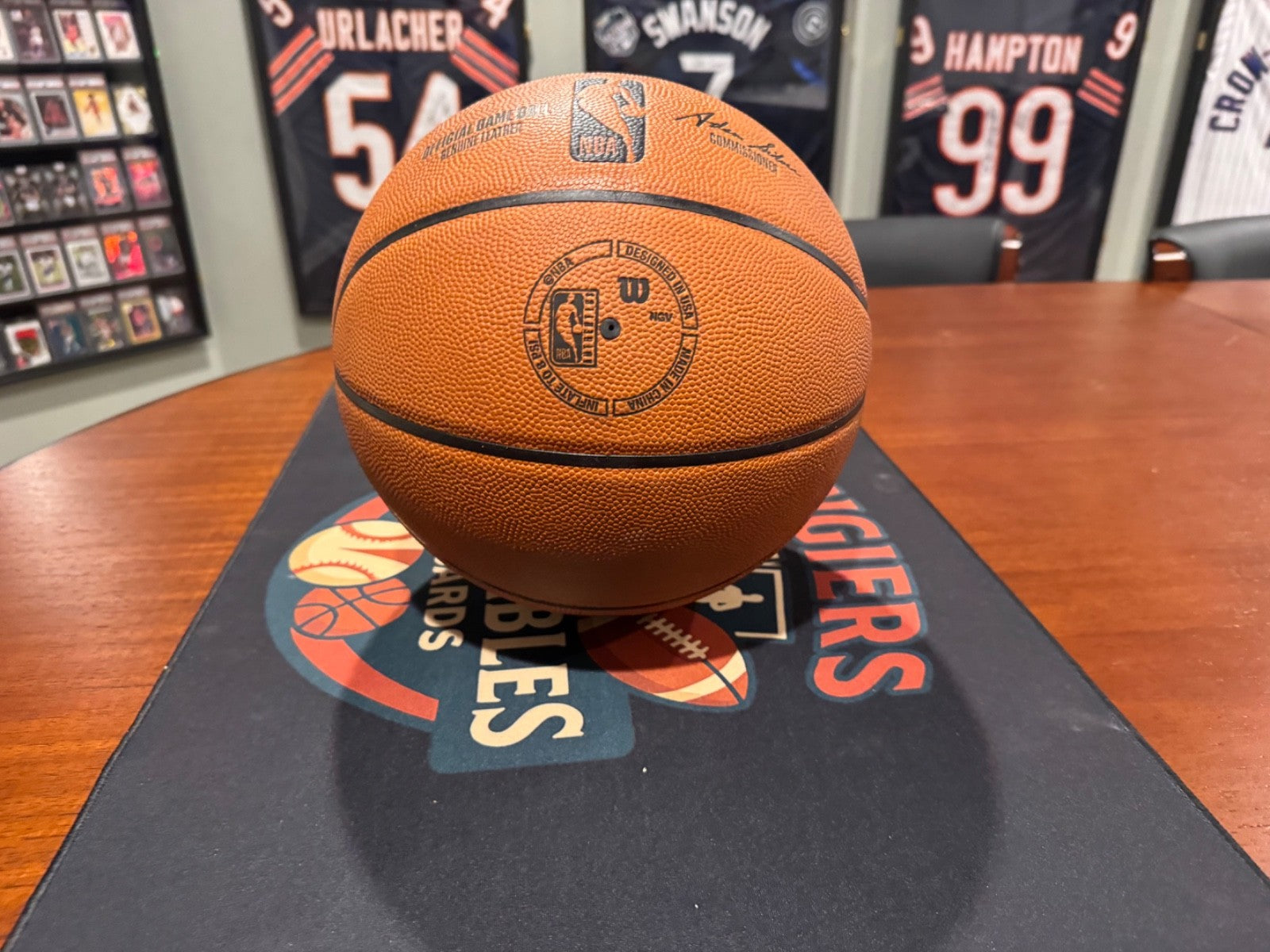 Cooper Flagg Signed Official Game Ball “2025 #1 Pick” / “Go Mavs!” Fanatics /25