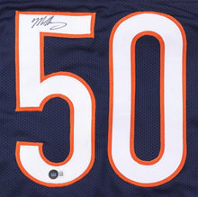 Mike Singletary Signed Auto Custom Chicago Bears Jersey Beckett Witness BAS COA