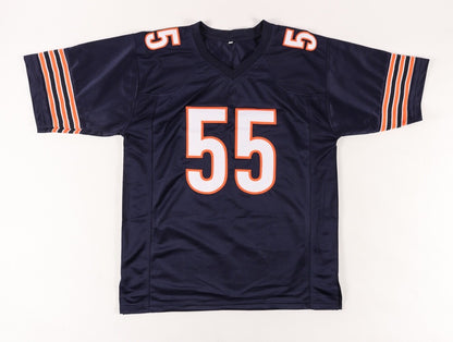 Lance Briggs Signed Custom Chicago Jersey - JSA