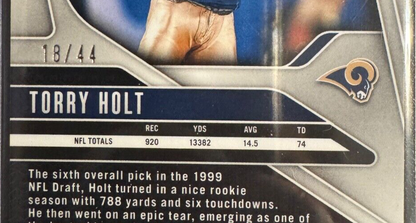 2024 Panini Red & Yellow Prizm #300 Torry Holt Rams 35/44