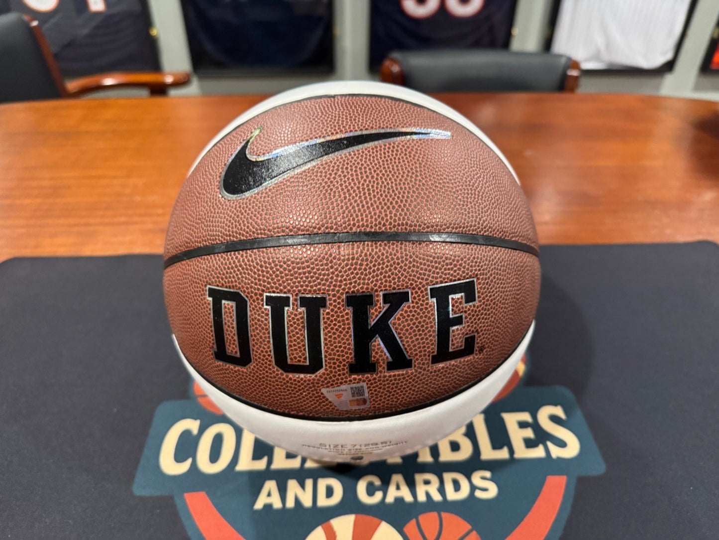 Cooper Flagg Signed Duke Nike Official Basketball Fanatics Authenticated