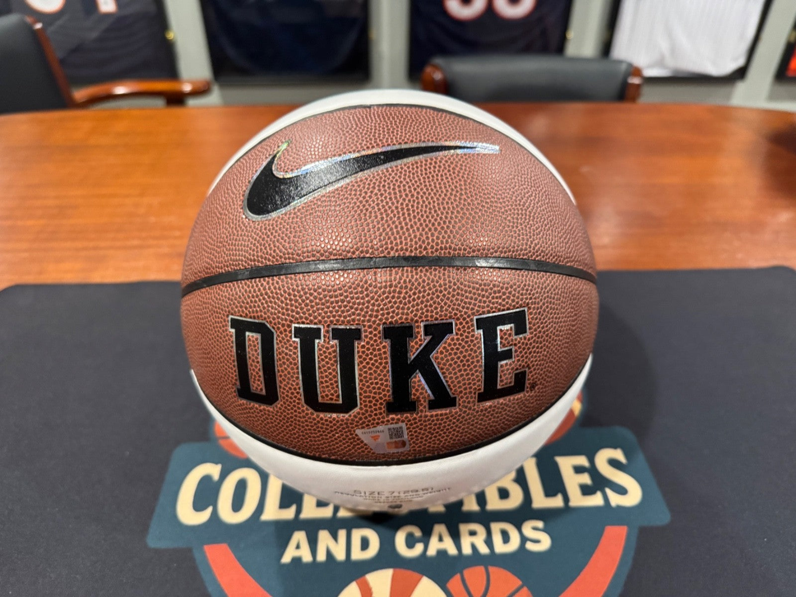 Cooper Flagg Signed Duke Nike Official Basketball Fanatics Authenticated