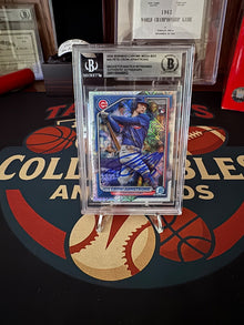 2024 Bowman Chrome Pete Crow-Armstrong On Card Auto BGS Rookie Chicago Cubs