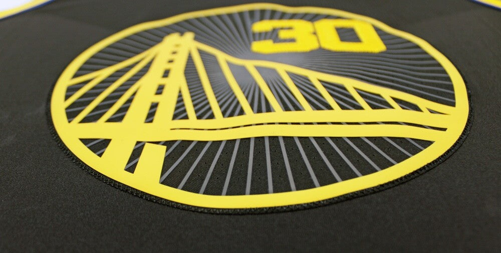 Stephen Curry Signed Warriors Nike Jersey Inscribed "The Goat" (Beckett)