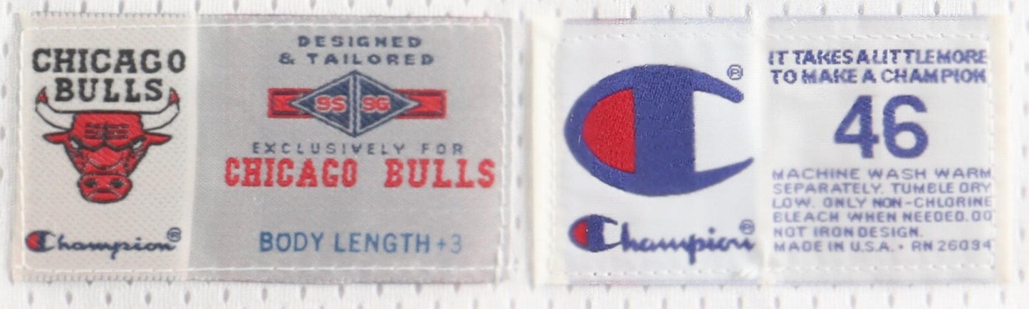 Michael Jordan Signed Mr. June 1995-96 Pro Cut Chicago Bulls Framed Jersey UDA