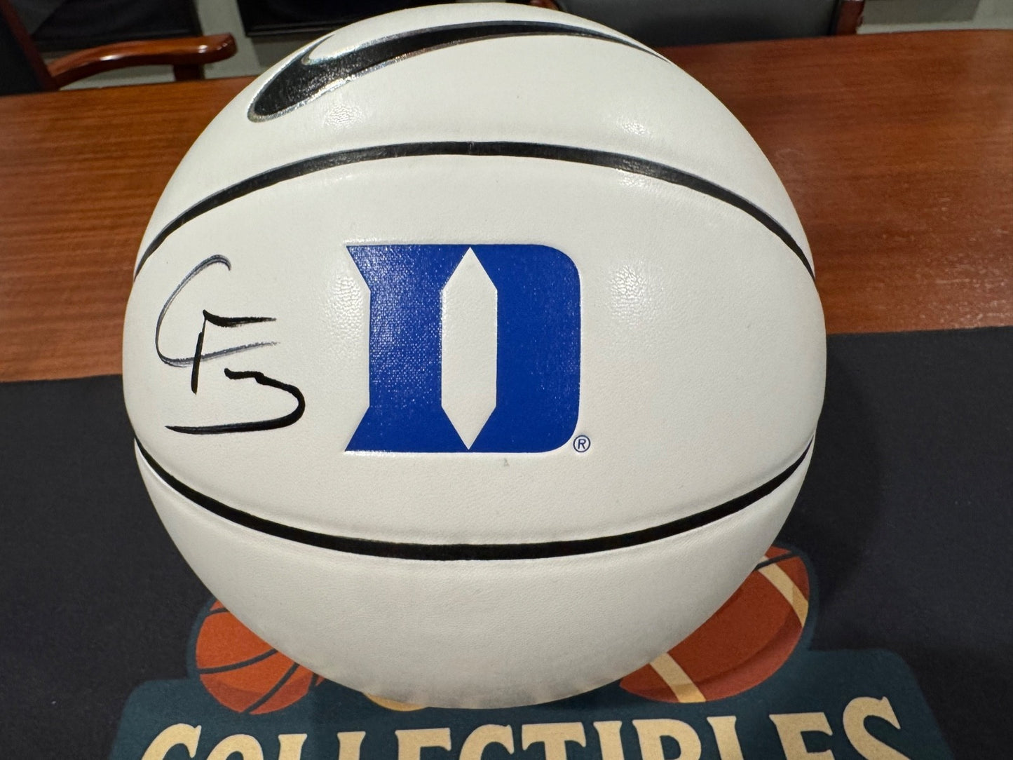 Cooper Flagg Signed Duke Nike Official Basketball Fanatics Authenticated