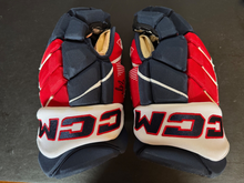 Alex Ovechkin GR8  Game Worn CCM Gloves Signed Fanatics Player Authenticated