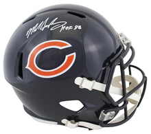Mike Singletary Signed Bears Full-Size Speed Helmet Inscribed "HOF 98" (JSA)
