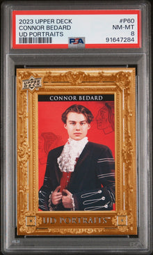 2023-24 Upper Deck Series 2 - Ud Portraits Connor Bedard #P60 (RC)