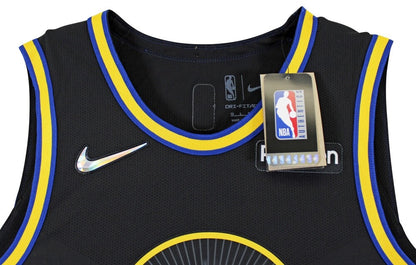 Stephen Curry Signed Warriors Nike Jersey Inscribed "The Goat" (Beckett)
