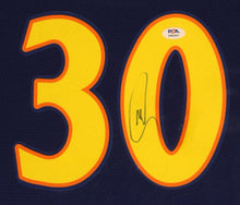 Stephen Curry Signed & Framed Warriors LED Backlit Jersey Display (PSA)
