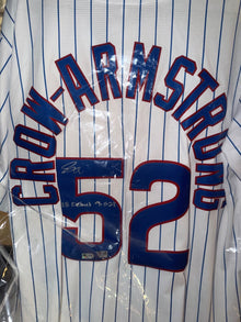 Pete Crow-Armstrong Signed Chicago Cubs Jersey #52 Rookie MLB Debut Inscribed