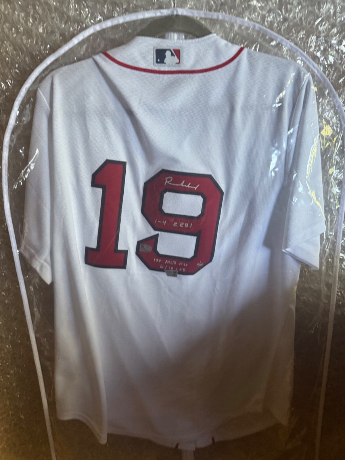 Roman Anthony Signed Debut Jersey – Inscribed and Limited to 10 - Boston Red Sox