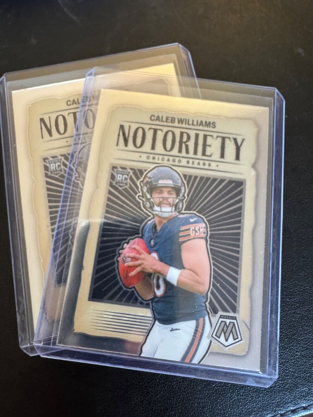 2024 Panini Mosaic - Notoriety #18 Caleb Williams (RC) Rookie Chicago Bears
