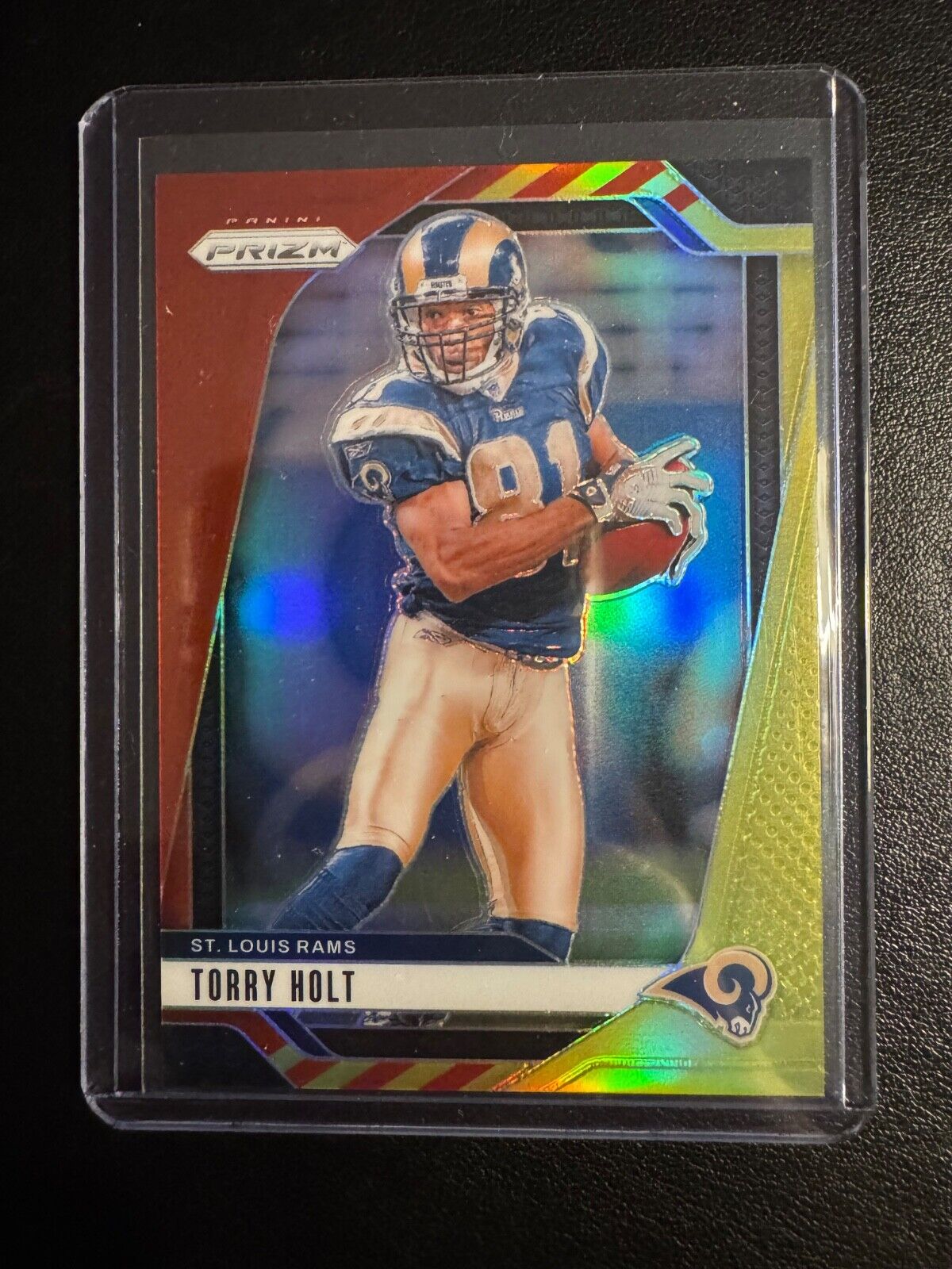2024 Panini Red & Yellow Prizm #300 Torry Holt Rams 35/44