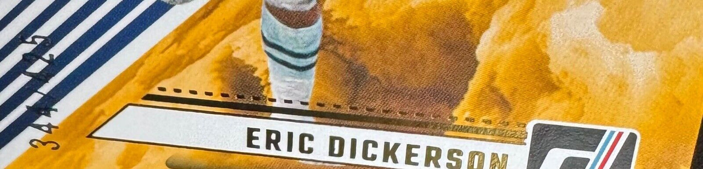 2024 Donruss Canton Kings Eric Dickerson Jersey Patch 344/425!!! HOF