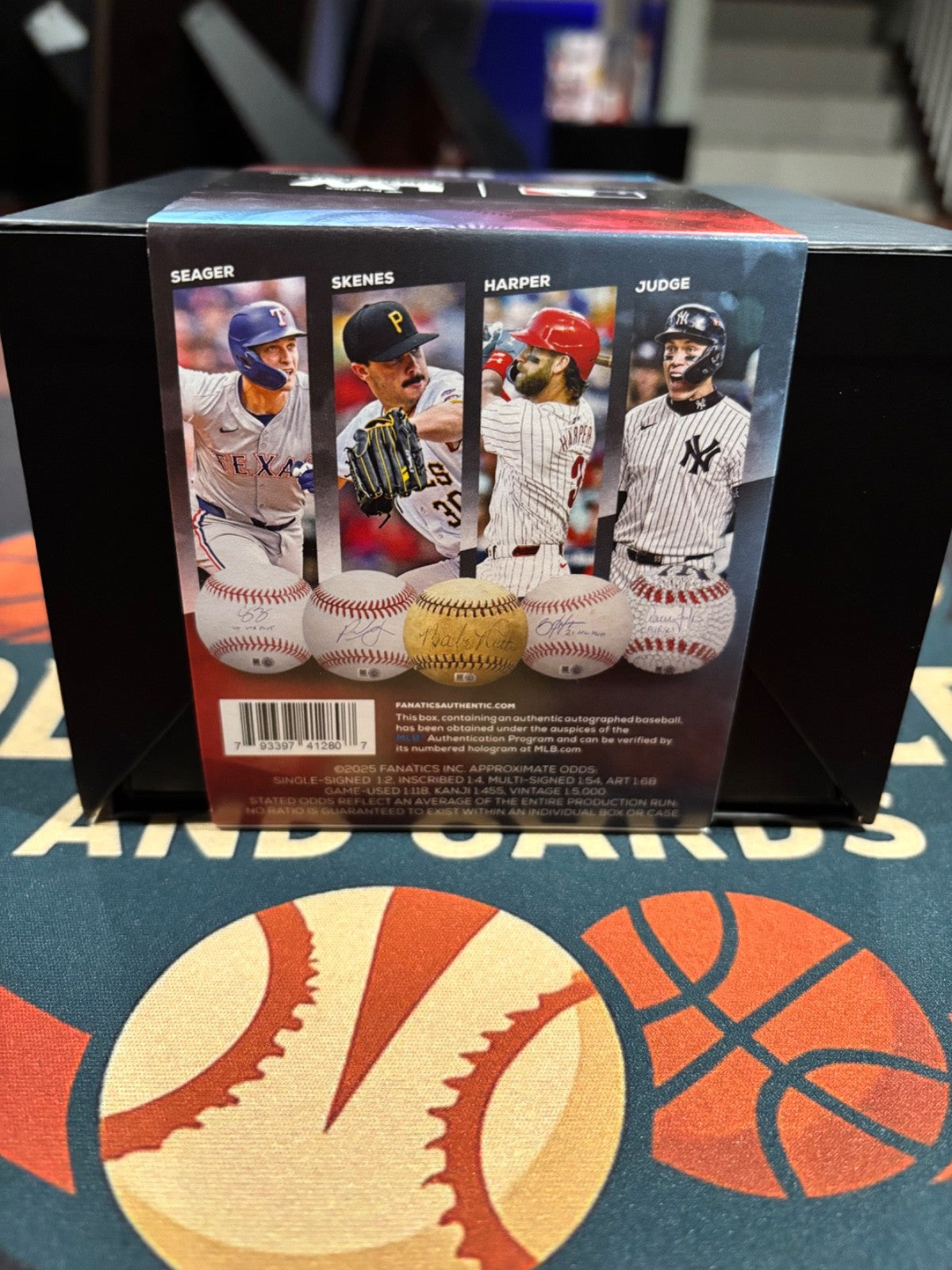 Spencer Torkelson Fanatics Under Wraps Singed Ball w/ COA