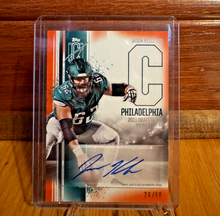 2025 Topps Signature Class Jason Kelce Veteran Auto Variation 26/50 Eagles VCA