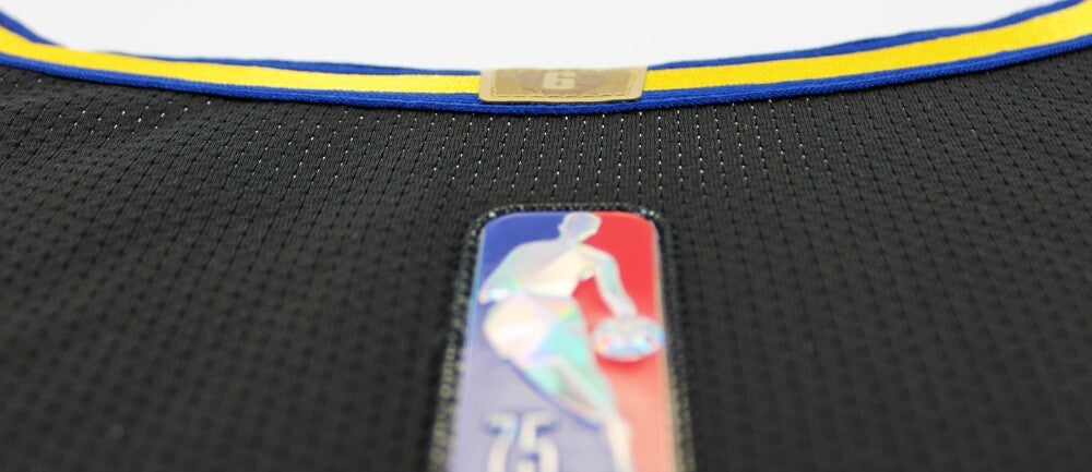 Stephen Curry Signed Warriors Nike Jersey Inscribed "The Goat" (Beckett)