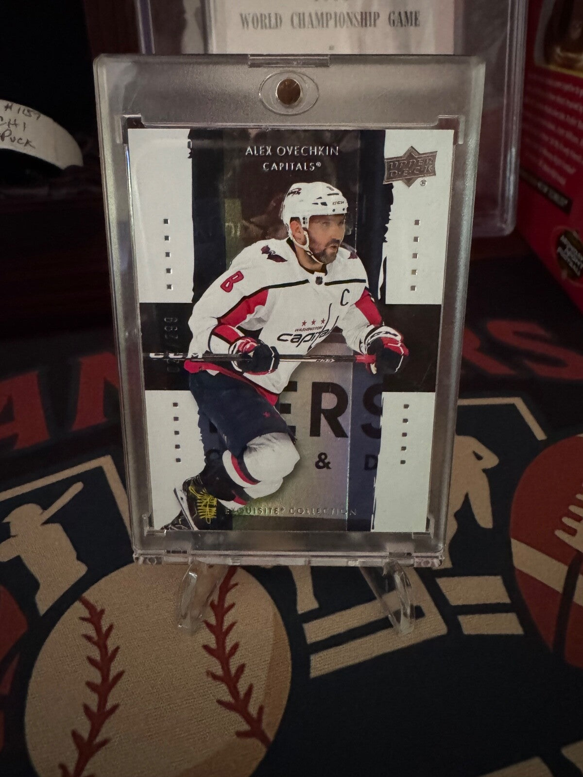 2023-24 Upper Deck Ice Exquisite Collection Alex Ovechkin 022/299 #VR-AO