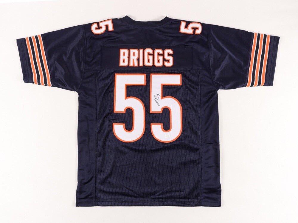 Lance Briggs Signed Custom Chicago Jersey - JSA