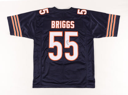 Lance Briggs Signed Custom Chicago Jersey - JSA