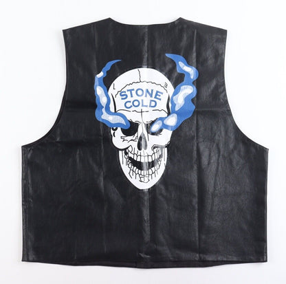 Stone Cold Steve Austin Signed WWF Skull Vest Beckett Authentic