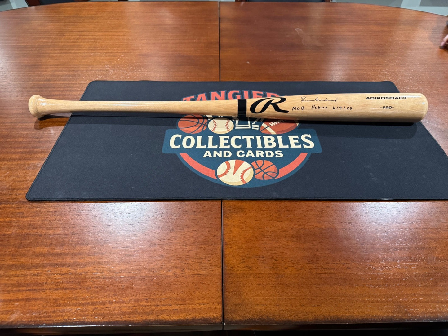 Roman Anthony Signed & Inscribed Bat – “MLB Debut 6/9/25” – Fanatics Authentic
