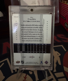 2023-24 Upper Deck Ice Exquisite Collection Alex Ovechkin 022/299 #VR-AO