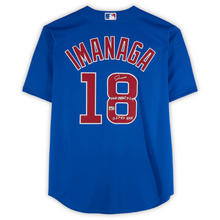 Shota Imanaga MLB Debut Chicago Cubs Autographed Nike Replica Jersey - Fanatics