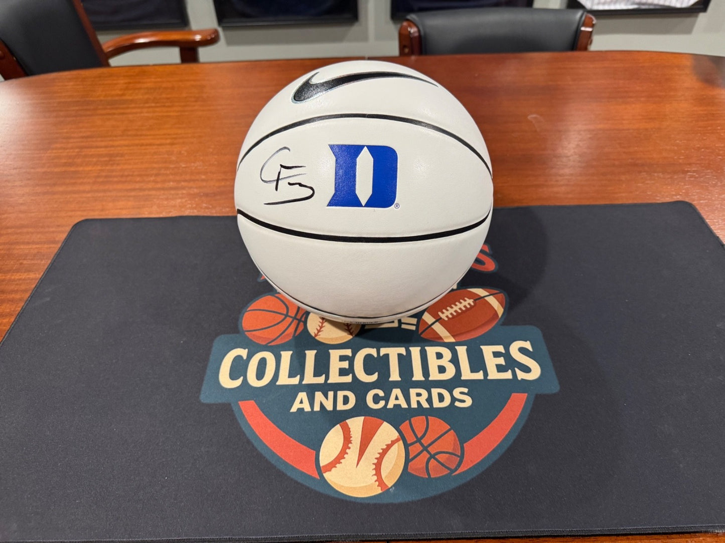 Cooper Flagg Signed Duke Nike Official Basketball Fanatics Authenticated