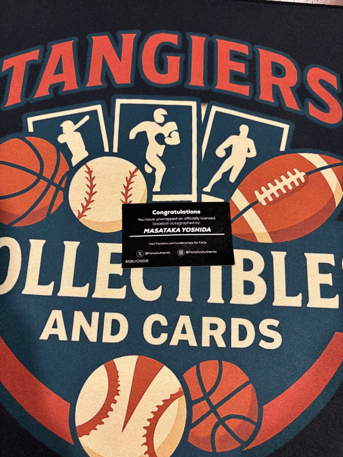 Masataka Yoshida Fanatics Under Wraps Boston Red Sox Signed Baseball