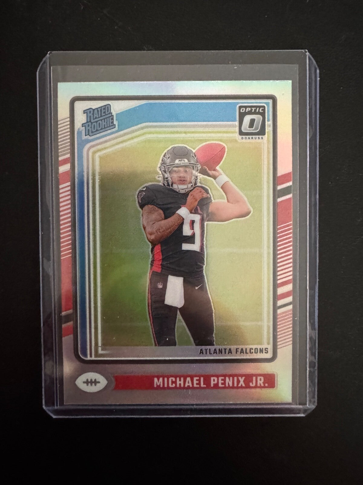 2024 Panini Donruss Optic - Rated Rookie Michael Penix Jr. #279 Holo Prizm (RC)
