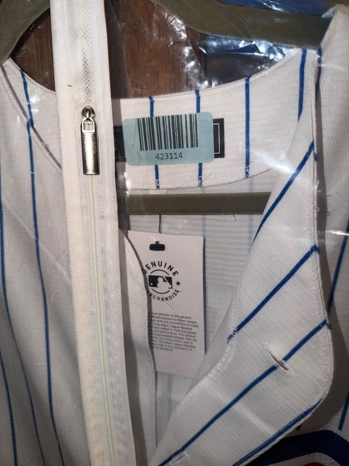 Pete Crow-Armstrong Signed Chicago Cubs Jersey #52 Rookie MLB Debut Inscribed