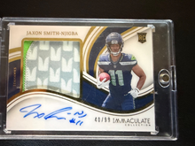 JAXON SMITH-NJIGBA 2023 IMMACULATE RPA ROOKIE PREMIUM PATCH RC AUTO /99
