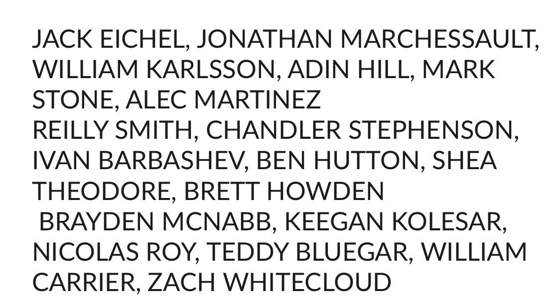 Las Vegas Golden Knights Framed Team Signed Stanley Cup Jersey Limited to 23 COA