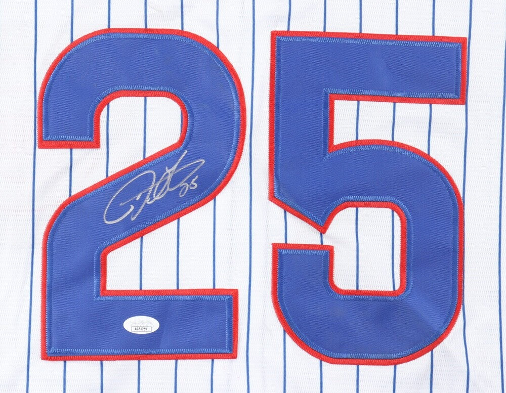 Derrek Lee Signed Chicago Cubs Authentic Nike Jersey (JSA)