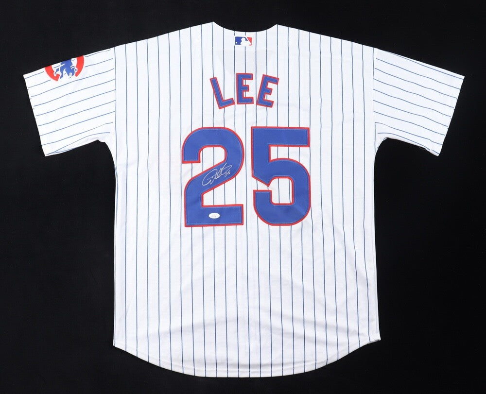 Derrek Lee Signed Chicago Cubs Authentic Nike Jersey (JSA)