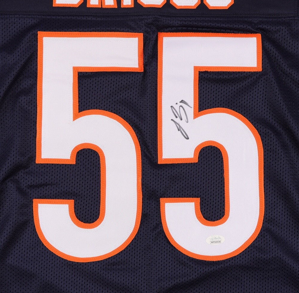 Lance Briggs Signed Custom Chicago Jersey - JSA
