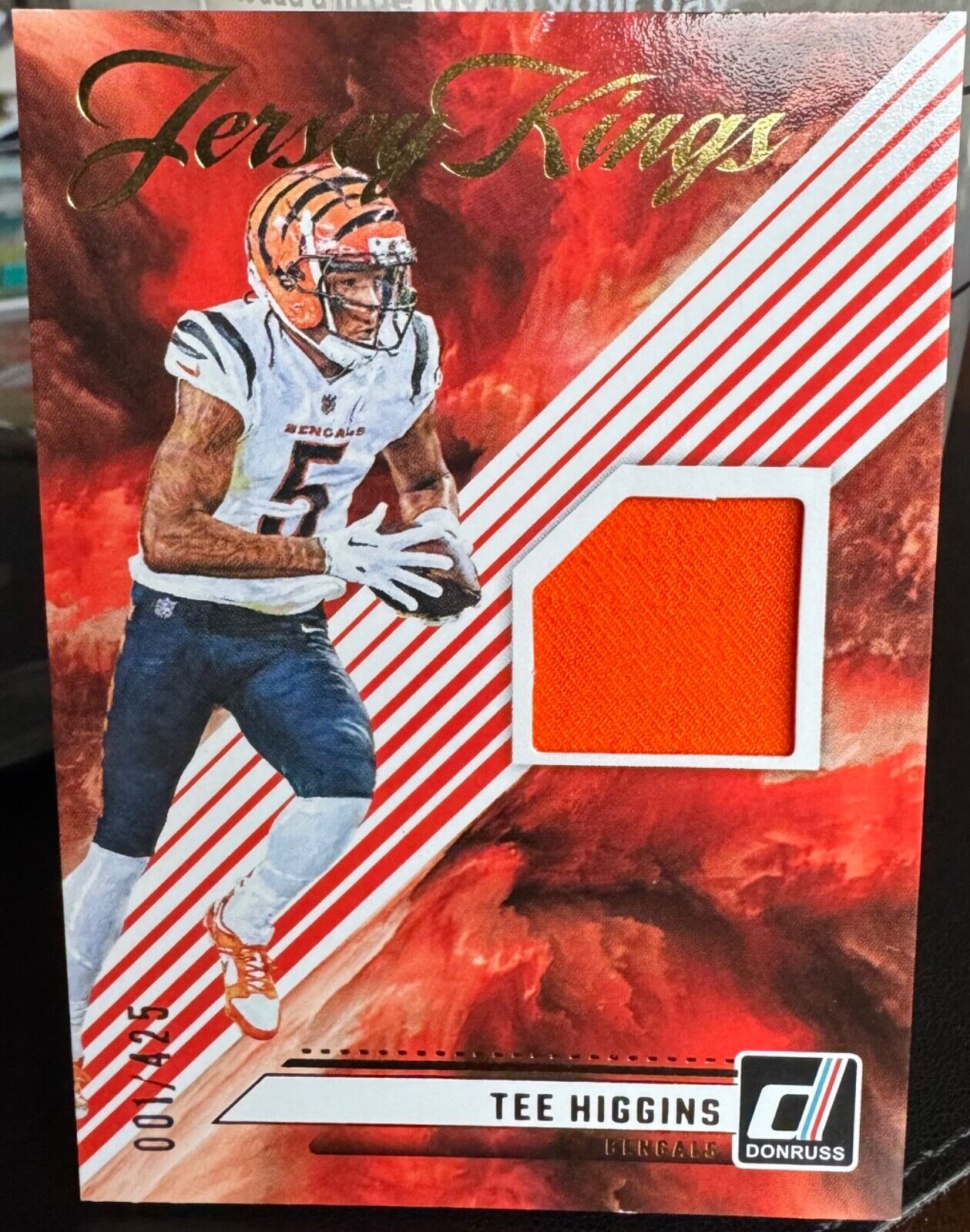 2024 Donruss Jersey Kings Tee Higgins 001/425!!! Jersey