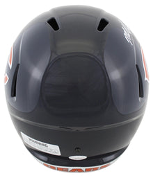 Mike Singletary Signed Bears Full-Size Speed Helmet Inscribed "HOF 98" (JSA)