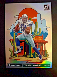 2024 Donruss TERRELL OWENS #8 Downtown Jumbo Oversized Cowboys SP