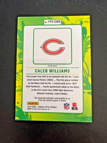 2024 Panini Donruss Optic - First Year Fresh Caleb Williams #FYF-CWS Rookie Card