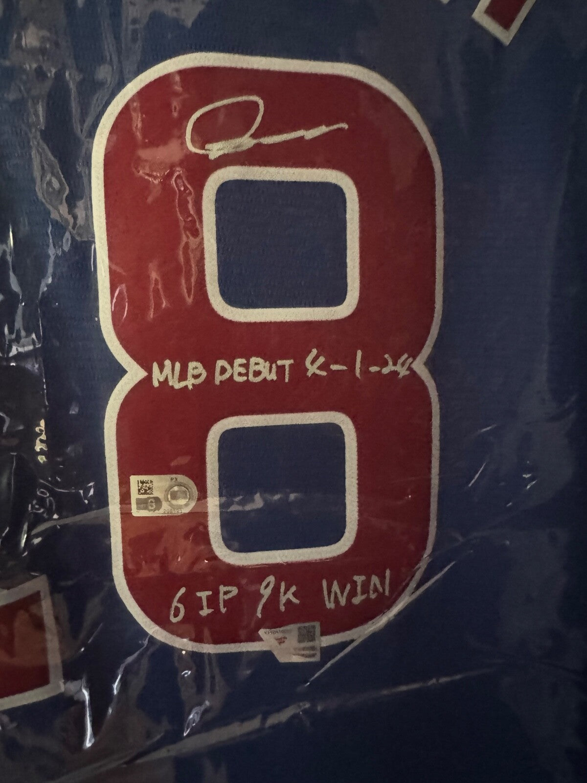 Shota Imanaga MLB Debut Chicago Cubs Autographed Nike Replica Jersey - Fanatics